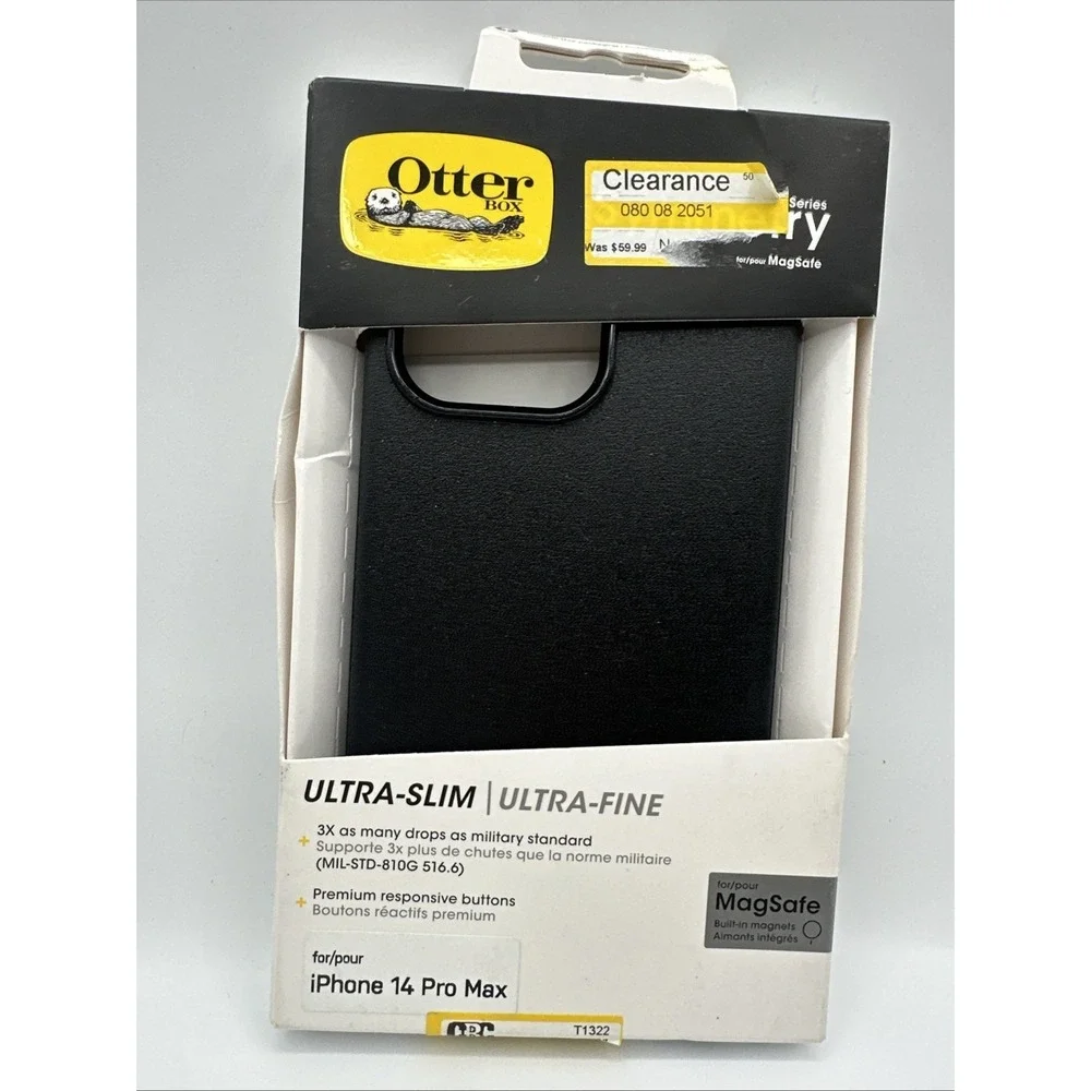 OtterBox - FOR iPhone 14 Pro Max Case - MagSafe - Black - A16‎
